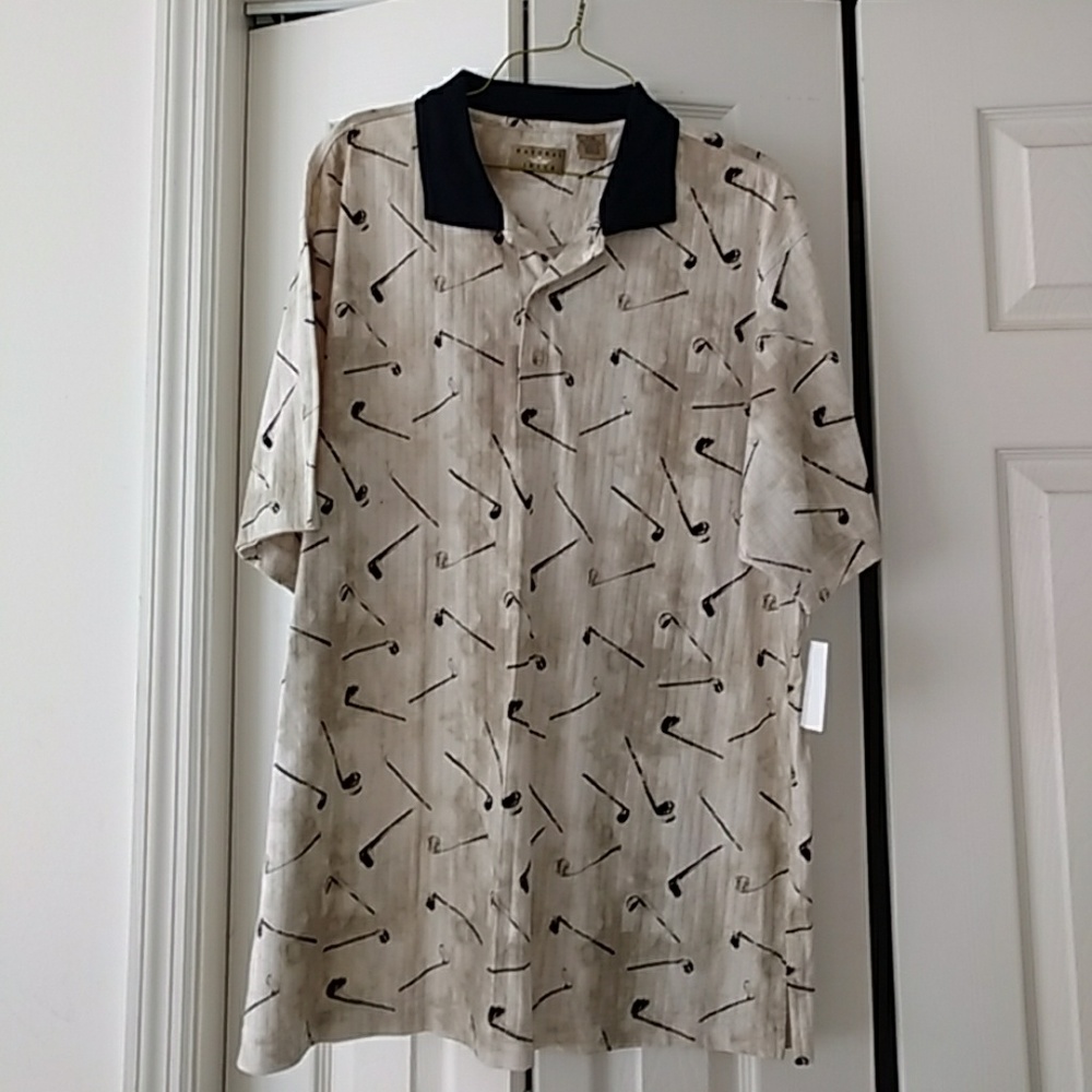 Natural Issue golf shirt